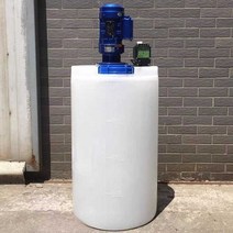 액체혼합탱크 화학 액상 약품 버킷 믹서 배합기 투약 교반기 세제 용해 믹싱기, 07 200L화이트배럴+0.75블루믹서3상