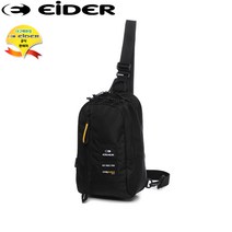 아이더 코듀라 데일리 슬링백(DUA22B47 Z1), 블랙(Z1)