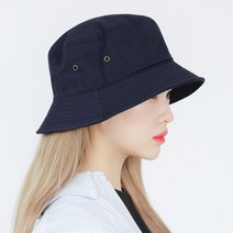 라핑 빅사이즈 심플 아일렛 오버핏 벙거지 모자 남녀공용 사계절 버킷햇