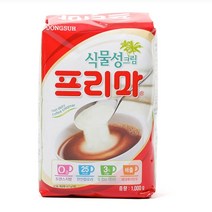 동서식품 동서 식물성 프리마 1kg+1kg, 없음