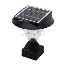 태양광 휀스등 108LED 75mm 데크등 정원 솔라 문주, 화이트