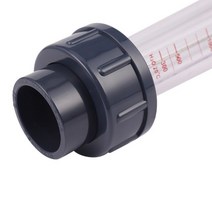 LZS-25 유량계 플라스틱 튜브 유형 300-3000L/H 물 로터 미터 액체 측정 도구 화학 빛, 01 Blue
