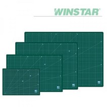 윈스타 녹색 500X380 데스크 고무매트 (중) 데스크매트/책상패드