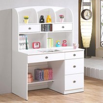 예쁜 어린이 여아 편수책상 아이방꾸미기 공부테이블 스터디 고등학생 남아, 워시