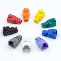 RJ45캡 보호캡 랜선 보호커버 통부트 랜부트 100개입, 원진 백색(TC-BOOT-W), 1개