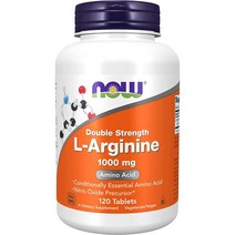 나우푸드 L-아르기닌 1000mg 120정 Now Foods L-Arginine, 1개