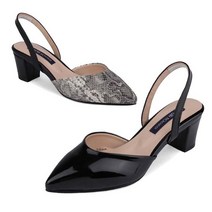 스퍼 [당일출고]JS7089 Pointy sling back 2컬러