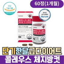 단기 한달 급다이어트 허리살빼기 콜레우스포스콜리 비타민b6 셀레늄 다이어트 보조제 예신 30대 40대 50대 남자 여성 급찐살 뱃살 빨간통 포스콜린 탄수화물컷팅제 건강한다이어트