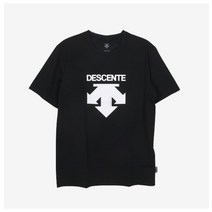 데상트반팔티 LQF SO123UTS12-BLK 터프 스피릿 반팔 티셔츠 BLK