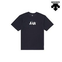 데상트 남녀공용 AAR 시그니쳐 실사 그래픽 반팔 티셔츠 S0223VTS42