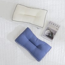 [JAJU/자주] 통으로 빨아 쓰는 경추굽 베개솜_50x30cm_네이비, 네이비