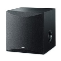 YAMAHA 야마하 서브우퍼AYSTII트위스티드 플레어 포트블랙 NSSW050B 고급 음악 스피커, 블랙_단품