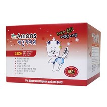 아몬스 애견 강아지 개 기저귀 소형견용 10매 국내산, 엔에이치쿠팡 1
