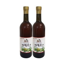 황금밭해남산야초 국내산 100% 개복숭아 발효액 750ml 5년숙성, 2병