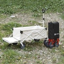 코스트위드 카리스 오프니스 접이식 캠핑 웨건, 블랙, 1개