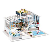 꼬미딜 DIY 미니어처 하우스 중형43.크레타섬의 휴가