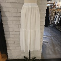 파파야 [파파야]밴딩 펀칭 스커트 PNMRSK010A