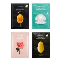 [제이엠솔루션] 꿀광 로얄 프로폴리스 마스크/청광 마린 진주 딥 모이스처 마스크 펄/물광 골든 코쿤 마스크/윤광 플라워 퍼밍 마스크 로즈/낱장 구매 가능/종류별로 가능, 물광 1매