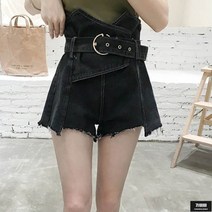 가바바 여성 빅사이즈 반바지 바지인듯 유니크한 힙 치마바지 숏팬츠 5XL까지 G63308