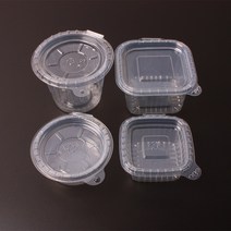 차칸일회용 원터치 소스컵 일회용용기, 1세트, 100개입