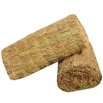 건초 더미 볏짚 지푸라기 지붕 초가집 원예 갈대 짚, 정방형 20X20X20 (길이-폭-높이), 1개