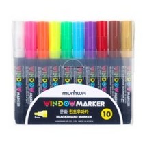 문화연필]윈도우마카, 1세트, ,10색세트