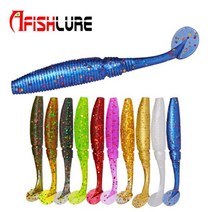 AFISHLURE 그럽웜 글럽웜 쉐드웜웜 쏘가리낚시 소프트베이트 배스낚시 꺽지 꺽지낚시 우럭낚시 락피쉬 볼락 루어낚시, 2번(15개입)