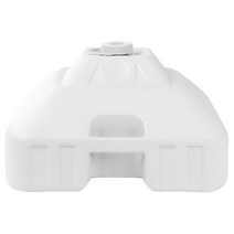 파라솔 야외 큰 상업용 정원 받침대 광고 플라스틱 물통 우산받침, T06-화이트색 30L받침대가능 모래에 물을 대다물주입