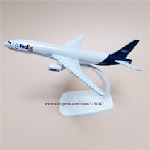 다이캐스트 항공기 모델 인테리어 16cm air fedex express b777 boeing 777 airways Airlines 금속, 없음
