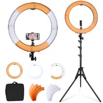 유튜브 방송용 스튜디오 조명 50w ring light 18 inch led kit, 없음
