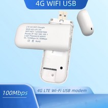 휴대용 라우터 100MBps 4G LTE USB 와이파이 모뎀 동글 자동차 Lte 네트워크 어댑터 Sim 카드 슬롯
