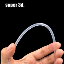 정리 3D 프린트 부품 1 m/2 m PTFE 튜브 투명 피에조 PFA 2x4mm V5/V6 1.75mm 보우덴 압출기 J-헤드 핫엔, 01 1m