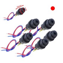 레이저 다이오드 650nm 3V/5V 5mW 레드 포인트 모듈 헤드 유리 렌즈 초점 가능 산업용 클래스 5 개, 02 5PCS-4.5V