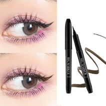 위치스파우치 빅마카 리퀴드 아이라이너 붓펜 1g 1+1, 01. 소프트 블랙, 02. 소프트 브라운