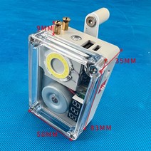 야외 캠핑 비상 DIY 발전기휴대용 손 발전기조명 점화USB 충전5V10W, 1개
