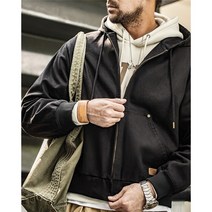 남성 자켓 빈티지 J130 후드자켓 빈티지 클래식 숏 캔버스 코트 춘추 Hooded jacket TW2307299