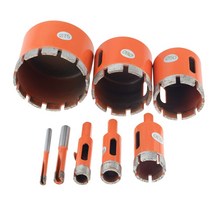 콘크리트비트 드릴비트 1pc 오렌지 6 100mm 8mm 대리석 오프너 다이아몬드 코어, 85mm