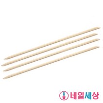 네일세상 오렌지 우드 스틱 10pcs