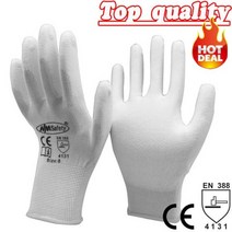 PU 팜 코팅 안전 보호 장갑 니트릴 전문 공급 업체 24 피스/12 쌍 작업, PU1350-W_XXL