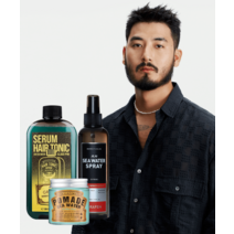 GRAFEN 머슐랭PICK 세럼 토닉 세트(세럼 토닉+해수 포마드+해수 스프레이), NONE