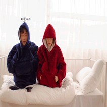 집순이 필수템 입는 담요 극세사 포근한 주머니 담요