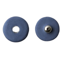 싸개스냅단추 2p세트 18mm, 블루, 10세트