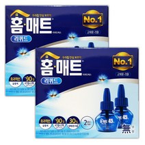 홈매트 리퀴드 교체용 액상리필 29ml 45일 리필2개입x2개, 1세트