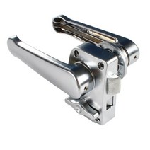 캠핑카 카라반 문고리 열쇠 손잡이 rv 화장실 도어락 욕실 도어락 rv 액세서리 액세서리, 중국, 은