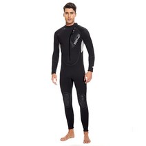 Wetsuits for Men Women Full Body Wet Suit 3MM Neoprene Wetsuit Scuba Diving Suit Long Sleeve Surfin, US S, 3MM Men Black, 3MM Men Black
