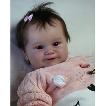 리본돌 전문 돌리아 전문 돌리아 천 바디 전체 실리콘 부드러운 전신 인형 소녀 매디 3D 피부 여러 레이어 페인팅 보이는 정맥 50cm-126-380, 3.brown eye - cloth body