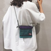 남여공용 여행 캐쥬얼 미니 스포티 슬림 코디 보조 가벼운 크로스백 아메카지룩 시티보이룩 데-735056NH