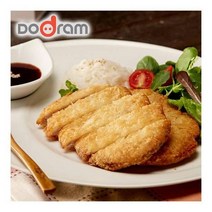 도드람한돈 야식 도드람 등심돈가스 300g (150g/2장) 별미 술안주 혼술 자취 캠핑 간식 도시락 체중조절, 8set