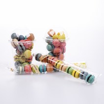 수제 미니마카롱 택배 선물세트 답례품 방문수령 어린이집선물, 초코, 130g