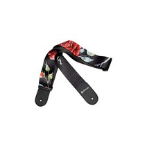 Di Marzio Polyphia 시그니처 기타 스트랩 Floral Muse Black DD3146